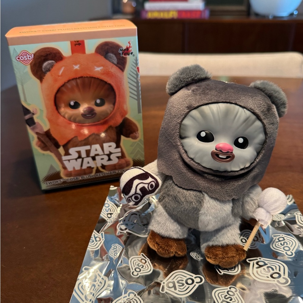 Disney Cosbi Star Wars Ewok Plush Keychain Brethupp